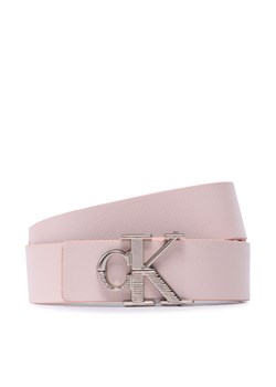 Pasek Damski Calvin Klein Jeans Mono Hw lthr Belt 30Mm K60K610592 Różowy ze sklepu eobuwie.pl w kategorii Paski damskie - zdjęcie 181263737