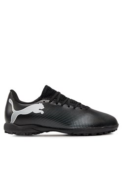 Buty do piłki nożnej Puma Future 7 Play Tt Jr 10773702 02 Czarny ze sklepu eobuwie.pl w kategorii Buty sportowe dziecięce - zdjęcie 181263738