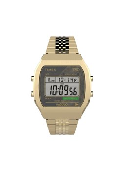 Zegarek Timex T80 TW2V74300 Złoty ze sklepu eobuwie.pl w kategorii Zegarki - zdjęcie 181263855