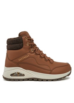 Botki Skechers 177179 Brązowy ze sklepu eobuwie.pl w kategorii Botki - zdjęcie 181264425