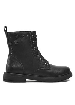 Botki Geox Jr Eclair J169QQ 00054 C9999 S Czarny ze sklepu eobuwie.pl w kategorii Buty zimowe dziecięce - zdjęcie 181264457