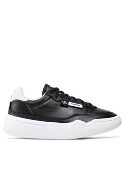 Sneakersy adidas Her Court W GW8213 Czarny ze sklepu eobuwie.pl w kategorii Buty sportowe damskie - zdjęcie 181264556
