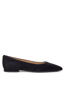 Baleriny LAUREN RALPH LAUREN 802871265008 Czarny ze sklepu eobuwie.pl w kategorii Balerinki - zdjęcie 181264645