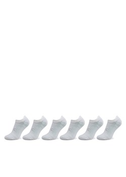 Zestaw 6 par stopek unisex Under Armour Ua Essential No Show 6Pk 1382611-100 Biały ze sklepu eobuwie.pl w kategorii Skarpetki męskie - zdjęcie 181264718