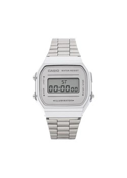 Zegarek Casio Vintage A168WEM-7EF Srebrny ze sklepu eobuwie.pl w kategorii Zegarki - zdjęcie 181264786
