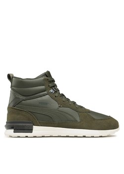 Sneakersy Puma Graviton Mid 383204 02 Khaki ze sklepu eobuwie.pl w kategorii Buty sportowe męskie - zdjęcie 181264818