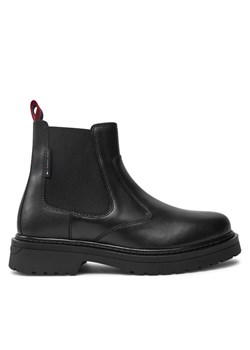 Sztyblety Tommy Jeans EM0EM01469 Czarny ze sklepu eobuwie.pl w kategorii Buty zimowe męskie - zdjęcie 181264918