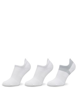 Zestaw 3 par niskich skarpet unisex Under Armour UA ArmourDry® Run 1386237 Biały ze sklepu eobuwie.pl w kategorii Skarpetki damskie - zdjęcie 181265145