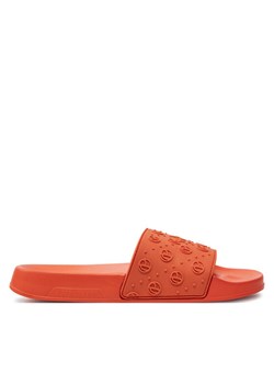 Klapki Pepe Jeans Slider Sport W PLS70146 Różowy ze sklepu eobuwie.pl w kategorii Klapki damskie - zdjęcie 181265226