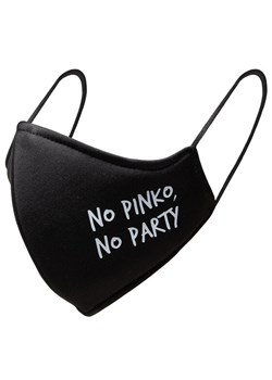 Maseczka materiałowa Pinko Geodesia Mask Neoprene Leggero 20211 PRR 1N20DA.Y7RD Czarny ze sklepu eobuwie.pl w kategorii Maseczki ochronne - zdjęcie 181265438