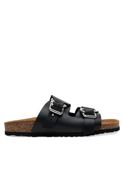Klapki LOVE MOSCHINO JA28273G1MIA000A Czarny ze sklepu eobuwie.pl w kategorii Klapki damskie - zdjęcie 181265626