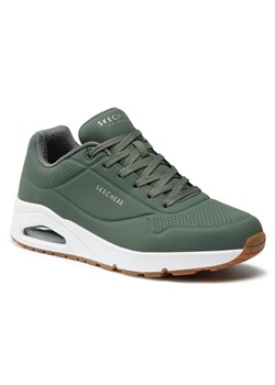 Sneakersy Skechers Stand On Air 52458/OLV Zielony ze sklepu eobuwie.pl w kategorii Buty sportowe męskie - zdjęcie 181265658