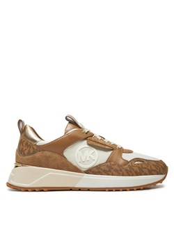 Sneakersy MICHAEL Michael Kors Theo Trainer 43F1THFS2B Brązowy ze sklepu eobuwie.pl w kategorii Buty sportowe damskie - zdjęcie 181265745