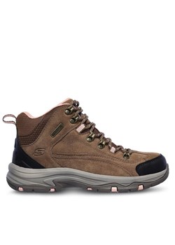 Trapery Skechers Trego Alpine Trail 167004/BRTN Brązowy ze sklepu eobuwie.pl w kategorii Buty trekkingowe damskie - zdjęcie 181265807