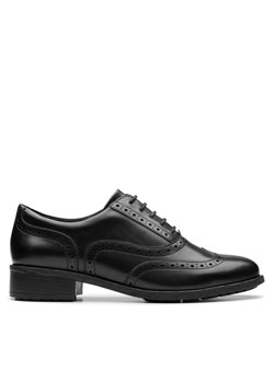 Oxfordy Clarks Havisham Oak 26178709 Czarny ze sklepu eobuwie.pl w kategorii Półbuty damskie - zdjęcie 181265819