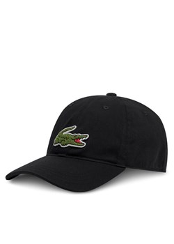 Czapka z daszkiem Lacoste RK3186 Czarny ze sklepu eobuwie.pl w kategorii Czapki z daszkiem damskie - zdjęcie 181265849