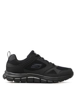 Sneakersy Skechers Syntac 232398/BBK Czarny ze sklepu eobuwie.pl w kategorii Buty sportowe męskie - zdjęcie 181265878