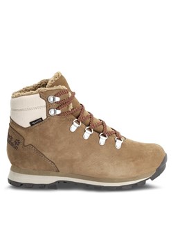 Trekkingi Jack Wolfskin Thunder Bay Texapore Mid W 4053681 Brązowy ze sklepu eobuwie.pl w kategorii Buty trekkingowe damskie - zdjęcie 181266039