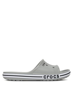 Klapki Crocs BAYABAND SLIDE 205392-007 Szary ze sklepu eobuwie.pl w kategorii Klapki męskie - zdjęcie 181266218