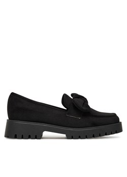 Loafersy DeeZee HXG2108-93 Czarny ze sklepu eobuwie.pl w kategorii Lordsy damskie - zdjęcie 181266436