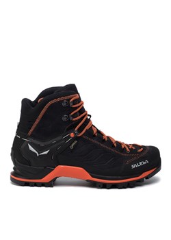 Trekkingi Salewa Mtn Trainer Mid Gtx GORE-TEX 63458-0985 Czarny ze sklepu eobuwie.pl w kategorii Buty trekkingowe męskie - zdjęcie 181266468