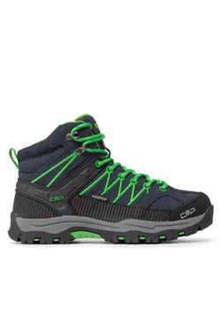 Trekkingi CMP Kids Rigek Mid Trekking Shoe Wp 3Q12944J Granatowy - id: 0000300212738 - marki CMP - 181266519 Trekkingi CMP Kids Rigek Mid Trekking Shoe Wp 3Q12944J Granatowy ze sklepu eobuwie.pl w kategorii Buty trekkingowe dziecięce - zdjęcie 181266519