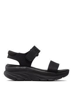 Sandały Skechers New Block 119226/BBK Czarny ze sklepu eobuwie.pl w kategorii Sandały damskie - zdjęcie 181266587