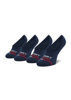 Zestaw 2 par stopek unisex Tommy Jeans 701218959 Granatowy ze sklepu eobuwie.pl w kategorii Skarpetki damskie - zdjęcie 181266617