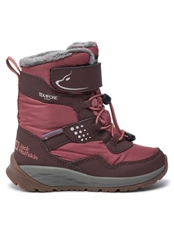 Śniegowce Jack Wolfskin Polar Bear-G Texapore High Vc K A62143 Brązowy ze sklepu eobuwie.pl w kategorii Buty zimowe dziecięce - zdjęcie 181266767