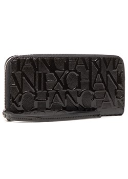 Duży Portfel Damski Armani Exchange 948451 CC794 00020 Czarny ze sklepu eobuwie.pl w kategorii Portfele damskie - zdjęcie 181266918