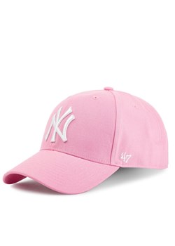 Czapka z daszkiem 47 Brand New York Yankees B-MVPSP17WBP-RS Różowy ze sklepu eobuwie.pl w kategorii Czapki z daszkiem damskie - zdjęcie 181267106