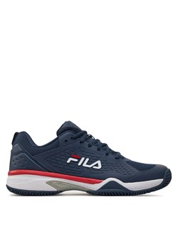 Buty do tenisa Fila Sabbia Lite 2 FTM23112 Granatowy ze sklepu eobuwie.pl w kategorii Buty sportowe męskie - zdjęcie 181267126