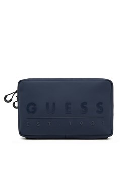 Kosmetyczka Guess PMYOWR P5241 Granatowy ze sklepu eobuwie.pl w kategorii Kosmetyczki - zdjęcie 181267165
