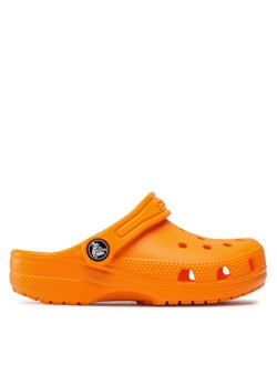Klapki Crocs Classic Clog K 206991 Pomarańczowy ze sklepu eobuwie.pl w kategorii Klapki dziecięce - zdjęcie 181267439