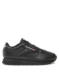 Sneakersy Reebok Classic Leather GY0960 Czarny ze sklepu eobuwie.pl w kategorii Buty sportowe damskie - zdjęcie 181267699