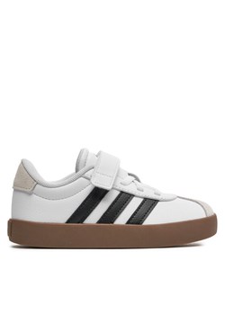 Sneakersy adidas Vl Court 3.0 El C ID9155 Biały ze sklepu eobuwie.pl w kategorii Trampki dziecięce - zdjęcie 181267755