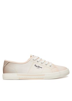 Tenisówki Pepe Jeans Brady Colors W PLS31600 Różowy ze sklepu eobuwie.pl w kategorii Trampki damskie - zdjęcie 181267787