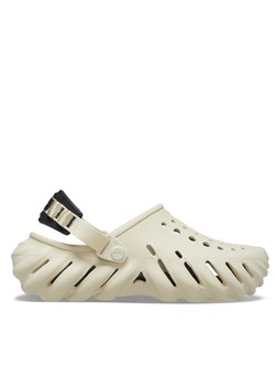 Klapki Crocs Echo Clog 207937 Beżowy ze sklepu eobuwie.pl w kategorii Klapki męskie - zdjęcie 181268019