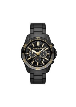 Zegarek Armani Exchange Spencer AX1963 Czarny ze sklepu eobuwie.pl w kategorii Zegarki - zdjęcie 181268035