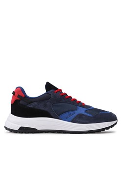 Sneakersy HOGAN HXM5630DM90MLQ Granatowy ze sklepu eobuwie.pl w kategorii Buty sportowe męskie - zdjęcie 181268046