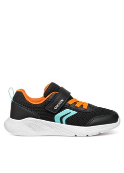Sneakersy Geox J Sprintye J36GBA 1454 C0035 S Czarny ze sklepu eobuwie.pl w kategorii Buty sportowe dziecięce - zdjęcie 181268365