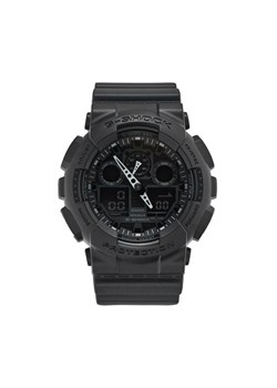 Zegarek G-Shock GA-100-1A1ER Czarny ze sklepu eobuwie.pl w kategorii Zegarki - zdjęcie 181268378