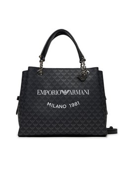 Torebka Emporio Armani Y3D159 YWS0E 86284 Czarny ze sklepu eobuwie.pl w kategorii Kuferki - zdjęcie 181268597