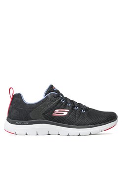 Sneakersy Skechers Elegant Ways 149580/BKMT Czarny ze sklepu eobuwie.pl w kategorii Buty sportowe damskie - zdjęcie 181268626
