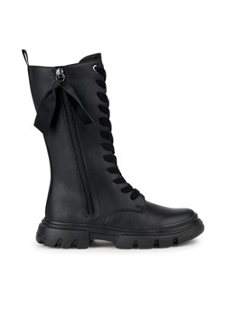 Trapery Geox J Junette Girl J36HVC 000BC C9999 S Czarny ze sklepu eobuwie.pl w kategorii Buty zimowe dziecięce - zdjęcie 181268728