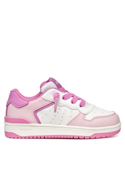 Sneakersy Geox J Washiba J36HXD 054FU C0808 M Różowy ze sklepu eobuwie.pl w kategorii Buty sportowe dziecięce - zdjęcie 181268926