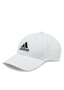 Czapka z daszkiem adidas IB3243 Biały ze sklepu eobuwie.pl w kategorii Czapki z daszkiem damskie - zdjęcie 181269009