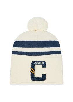 Czapka Champion Bookstore 805680 YS084 Écru ze sklepu eobuwie.pl w kategorii Czapki zimowe damskie - zdjęcie 181269157