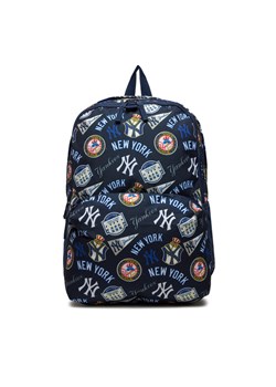 Plecak New Era Mlb Aop Ws Multi Stadium Nyy 60503803 Granatowy ze sklepu eobuwie.pl w kategorii Plecaki - zdjęcie 181269176