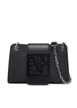 Torebka Armani Exchange XW000281 AF13673 UC001 Czarny ze sklepu eobuwie.pl w kategorii Kopertówki - zdjęcie 181269215